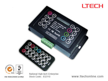 remote rgb control led lighting controller