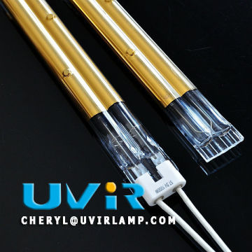 Twin tube quartz industial infrared heater