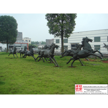 Escultura de bronce artística de animales