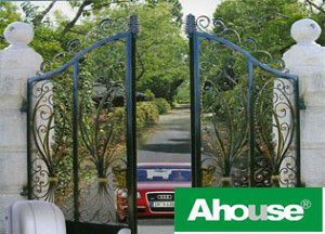 single swing gate/mechanical swing gate/double swing fence gate