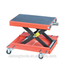 With Four Wheels 500 Kg Motorcycle Scissor Jack