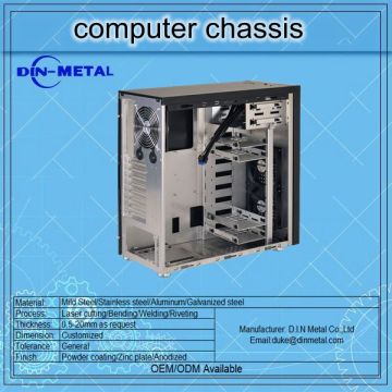 precision custom metal laptop chassis computer enclosure