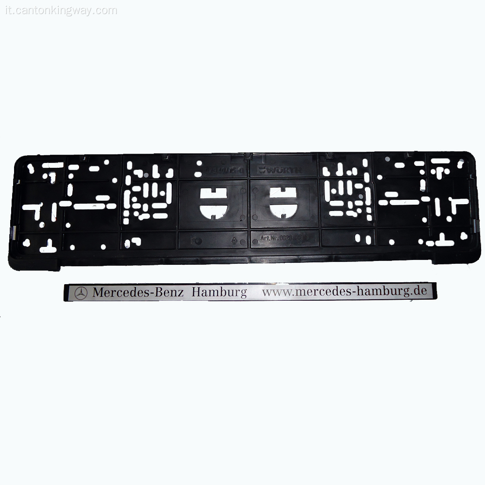 PP PS Plastic Numero Plate Frame