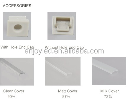 Alu profile led Trimless recessed Aluminum extrusion Profile in Gypsum Plaster Ceiling for LED strip light