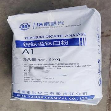 Dióxido de titanio de grado anatasa de Yuxing A1 para goma