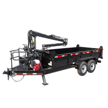 Farma Log Loader: Motorised Log Crane with Grapple Rotator