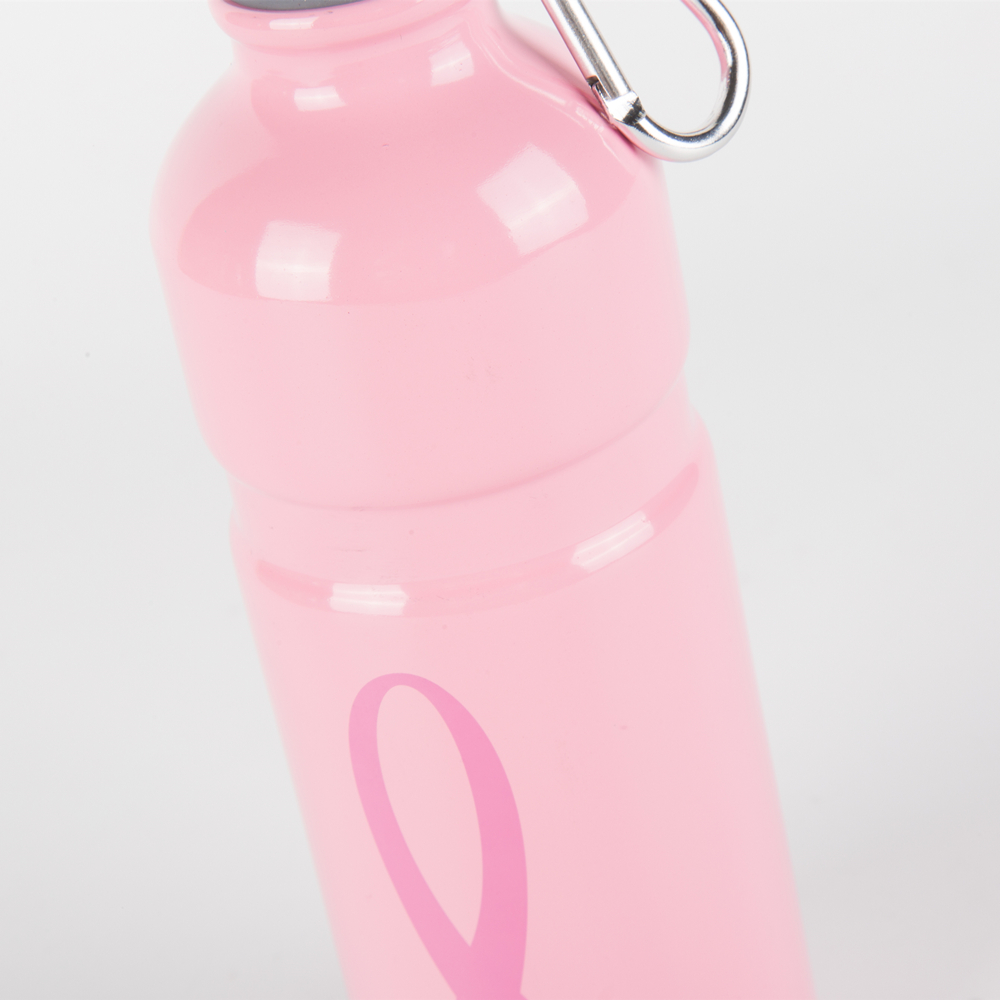 Pink Aluminum Coke Metal Water Sport Bottle