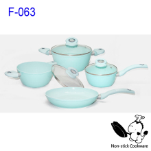 New product 7pcs Ceramic Cookware Set