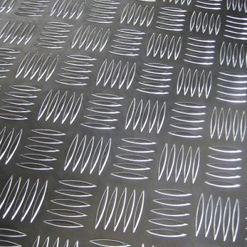 Embossed tread plate 5754 aluminum sheet