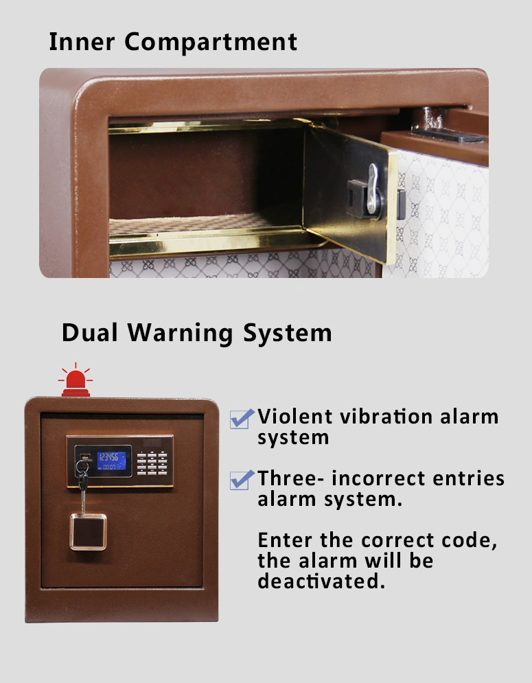 Large Security Safe Lock Box High Security Safe Box, Office Home Solid Steel Heavy Duty Electronic Digital Luxury Safe/
