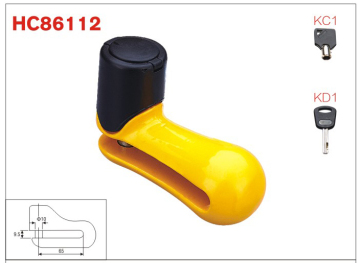 Mini motorcycle lock, disc brake lock,motorbike lock HC86112