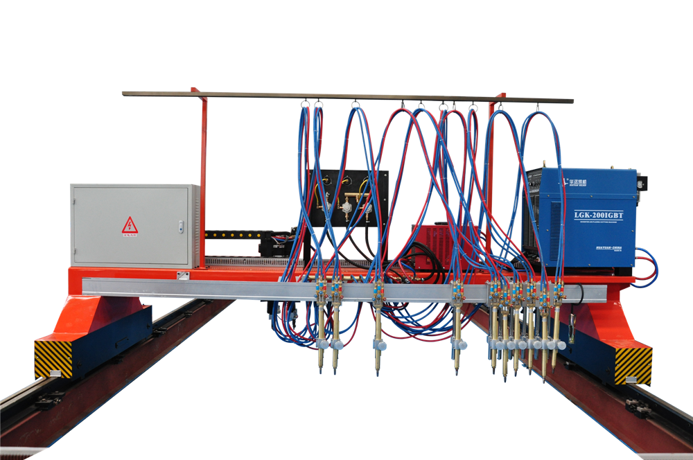 Portique ligne droite CNC machine de découpe acier