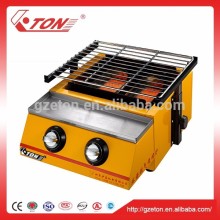 Spray cap housing standards grate height adjustable bbq grill