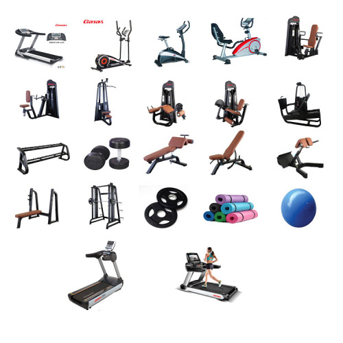 200-250㎡ Komplettpaket für Fitnessgeräte