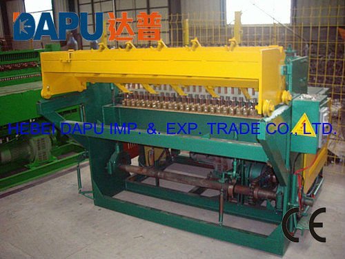 Wire mesh fence panel production line