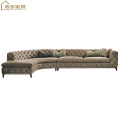 luxe chesterfield bank amerikaanse woonkamer set modern