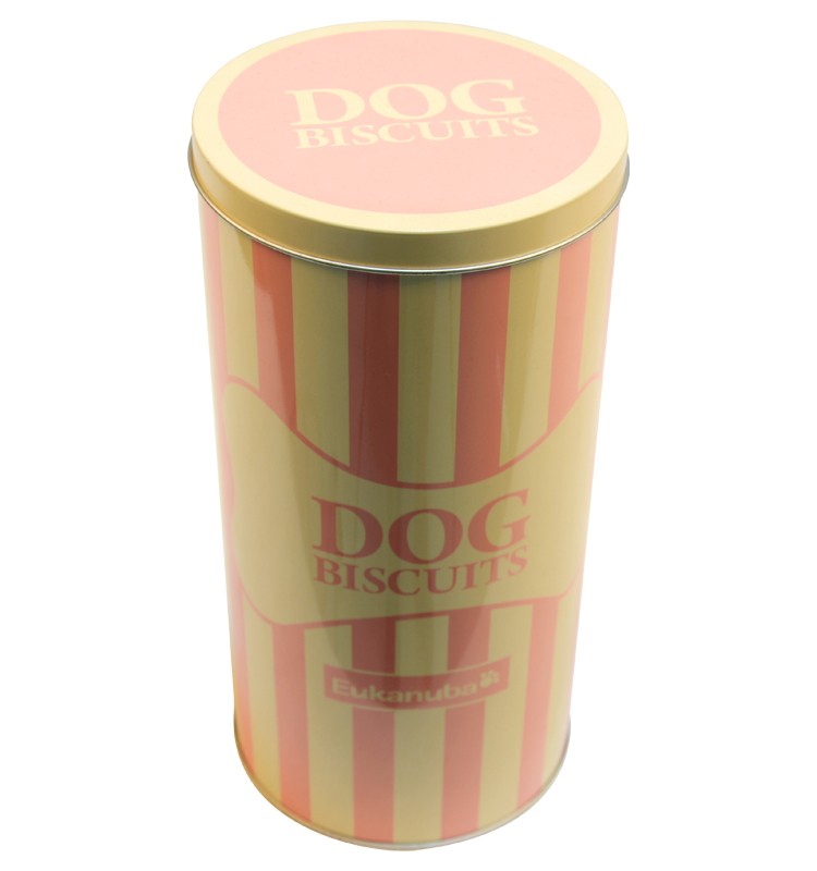 Custom tin food packaging boxes for dog