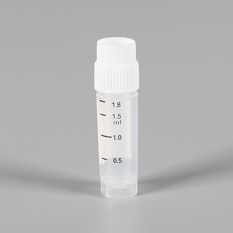 1.8ml Cryo vials con gorra interna