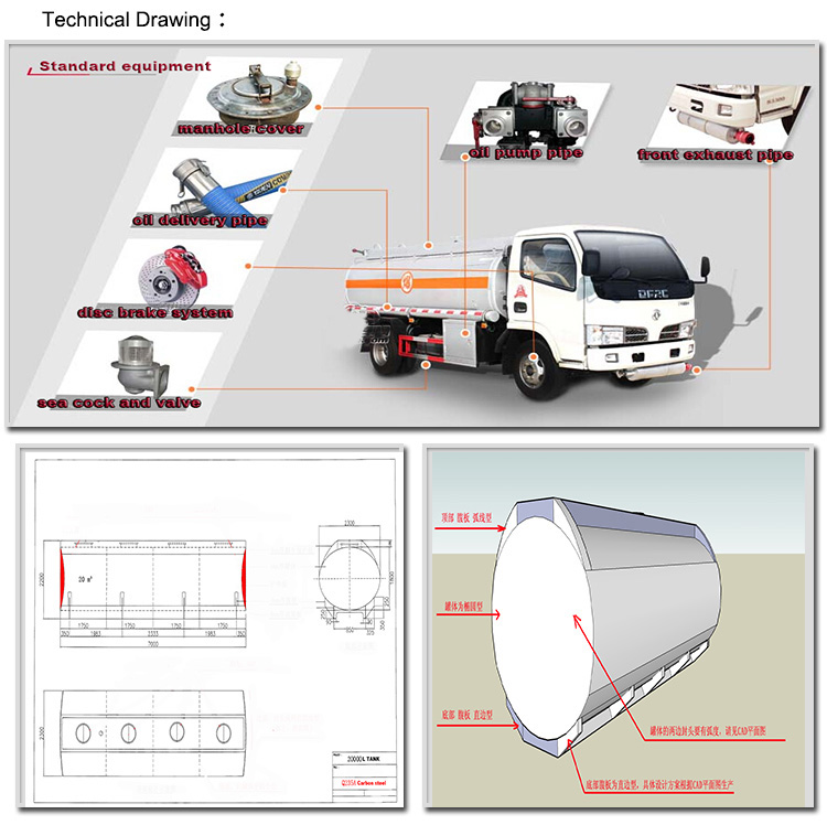 Camión de combustible de petróleo (1) oil fuel truck (1)