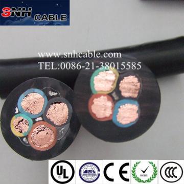 rubber insulated flexible cable