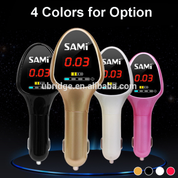 Portable digital TVOC toxic gas detector for car