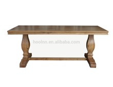 Oak Trestle Dining Table T159-200