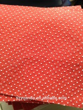 PVC dotted anti slip fabric /slip resistant fabric