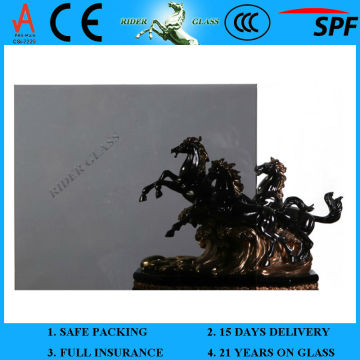 Dark Grey Float Glass with CE & ISO9001