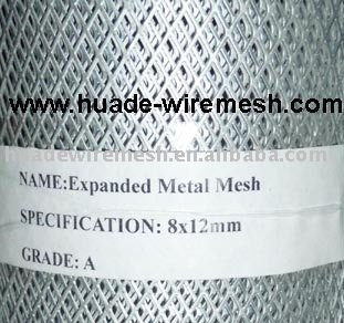 Flattened expanded metal, Flattened expanded mesh, medium expanded metal