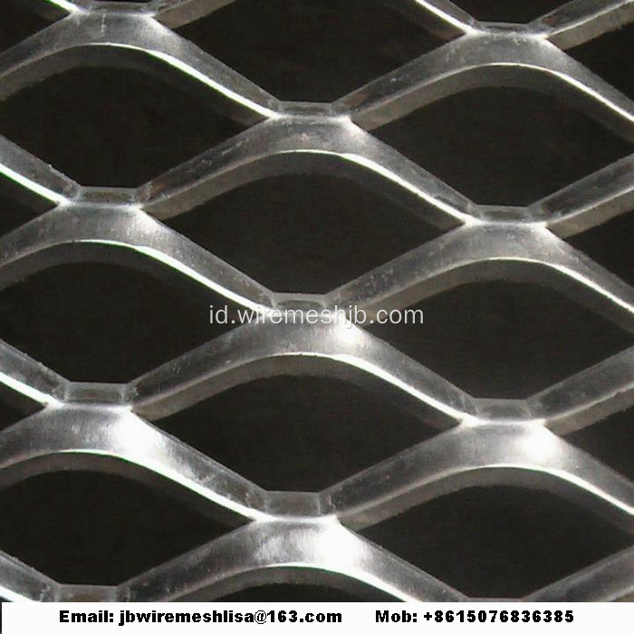 Dilapisi bubuk Dan Galvanis Expanded Metal Mesh