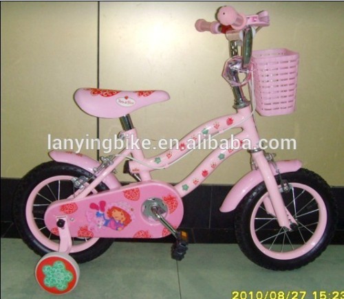 Pink Kids Bikes / Children Bicycle / Bicicleta / Baby Bycicle with training wheel