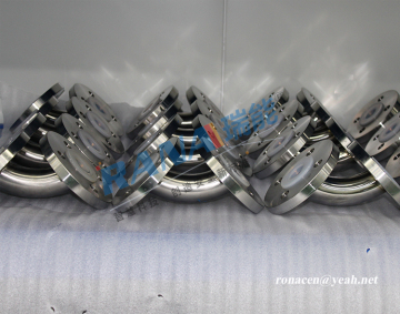 PTFE Pipe elbow for Chemicals Pipe fitting