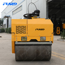 0.8 Ton Road Rolling Machine Walk Behind Double Drum Vibratory Road Roller