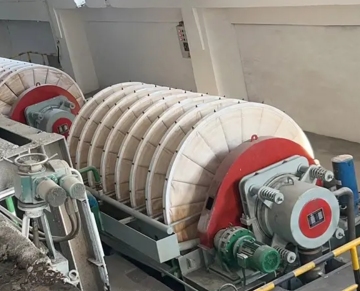 Disc Type Vacuum Filter Used for Tailings