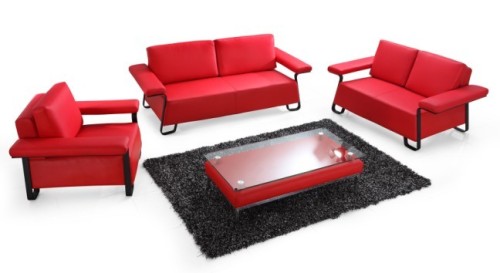 Office Sofa/ Leather Sofa(F202)