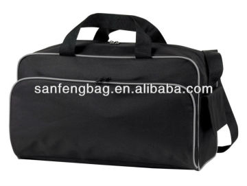 trendy mens black gym bag