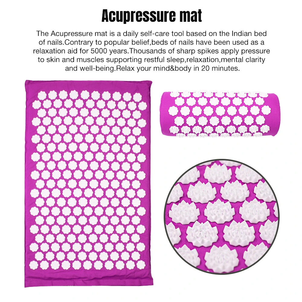 Wholesale Gym Equipment Eco Friendly Yoga Massage Acupressure Pillow Mat