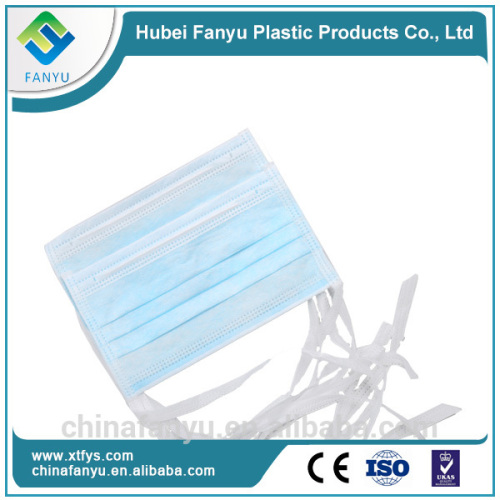 Disposable Face Mask 2Ply/3ply/4ply Ear loop & Tie On ,Auto Machine Individual Packing