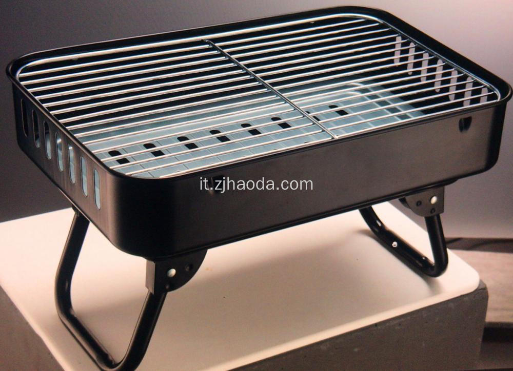 2019 Grill di babecue portatile a carbone portatile