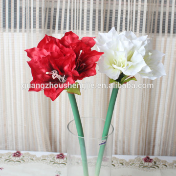 SJ13001116 Artificial clivia flower/silk kaffir lily flores