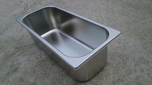 En 5 Liter Stainless Steel Gelato / Ice Cream Pan