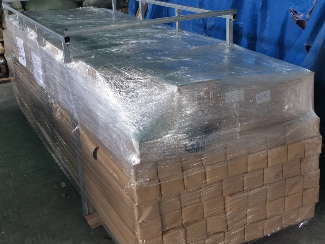 Flat Roof Ground Matrix Distributed Back-to-Back Angle Adjustable Solar Photovoltaic Mounting System
