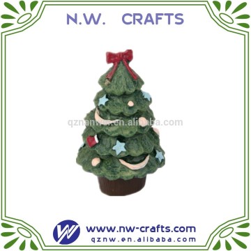 Resin mini table christmas tree,christmas promotion gifts