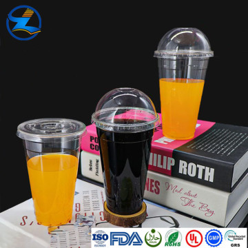 logo printed biodegradable PLA disposable plastic cup