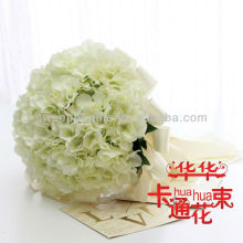 2015 new wedding bouquet artificial hydrangea bridal silk flower bouquet