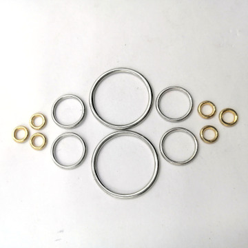 Metal Bra Ring and Slider Swimwear Hardware: O-Ring Adjuster Buckle Strap Accessories