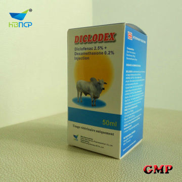 GMP certificated Dexamethasone Injection for horse cattle dog sheep camel fowl pig pets