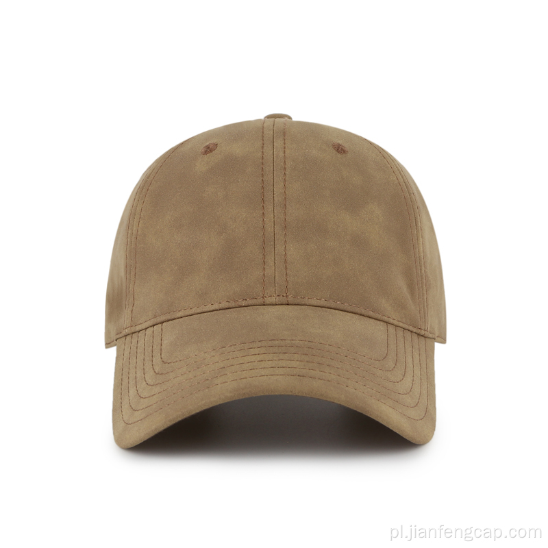 Outdoor Fake leather baseball hat