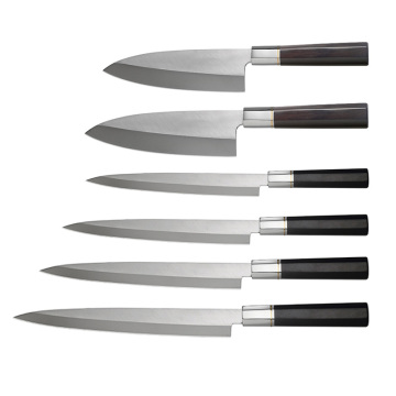 Professional LiBL Chef Sashimi Knife Sets with Deba Knife
