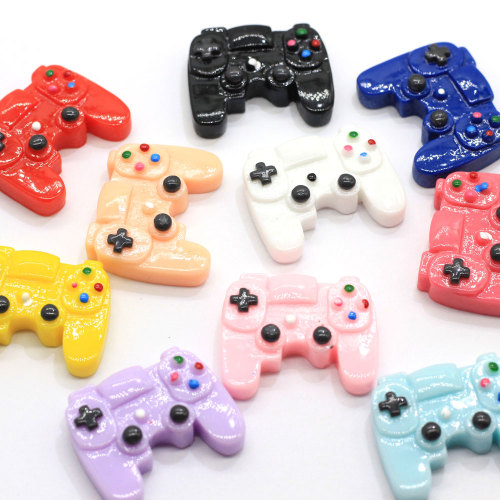 Kawaii Resin Simulation Game Controller Miniature Art Flatback Cabochon DIY Craft Decorationair Accessories Scrapbooking